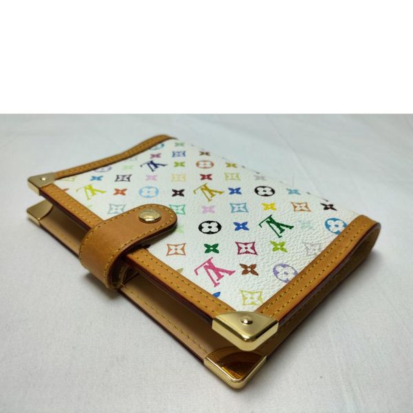 79208 3 Louis Vuitton Agenda PM Notebook Cover Monogram Multicolor Bronze