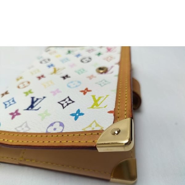 79208 6 Louis Vuitton Agenda PM Notebook Cover Monogram Multicolor Bronze