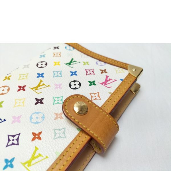 79208 7 Louis Vuitton Agenda PM Notebook Cover Monogram Multicolor Bronze