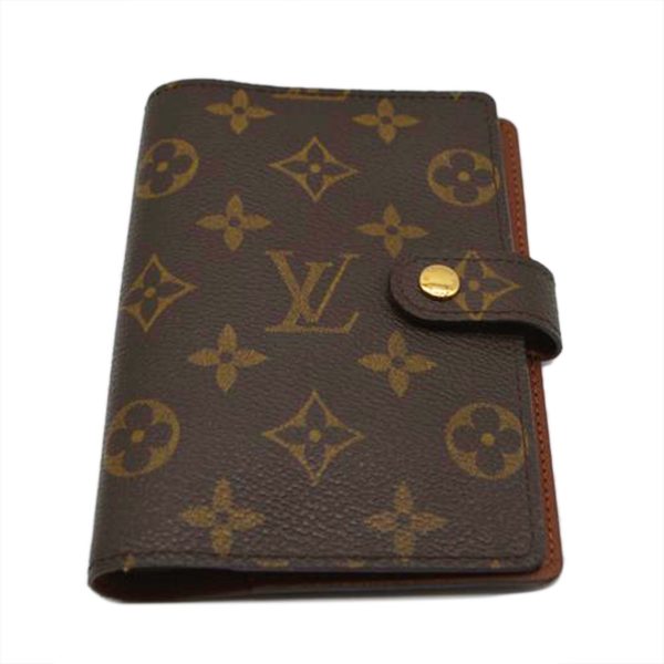 79312 1 Louis Vuitton Ajanda PM Monogram Organizer Brown