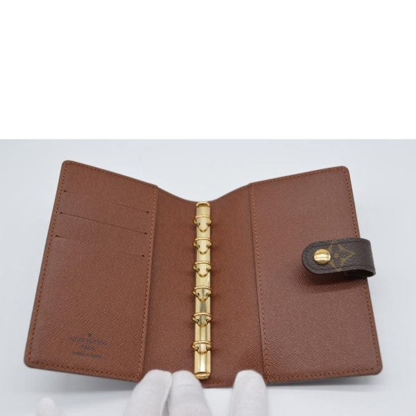 79312 4 Louis Vuitton Ajanda PM Monogram Organizer Brown