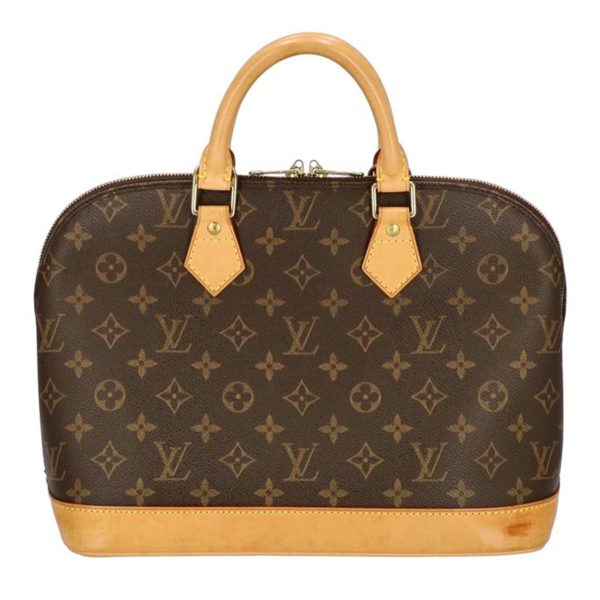 79313 1 Louis Vuitton Alma PM Monogram Bag Brown