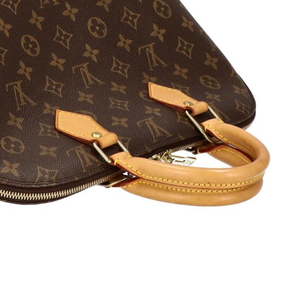 79313 4 Louis Vuitton Alma PM Monogram Bag Brown