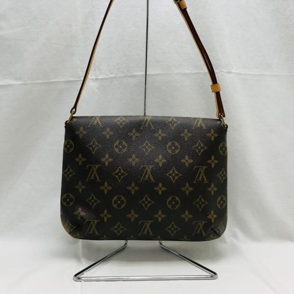 79331 2 Louis Vuitton Musette Tango Shoulder Bag Monogram Brown