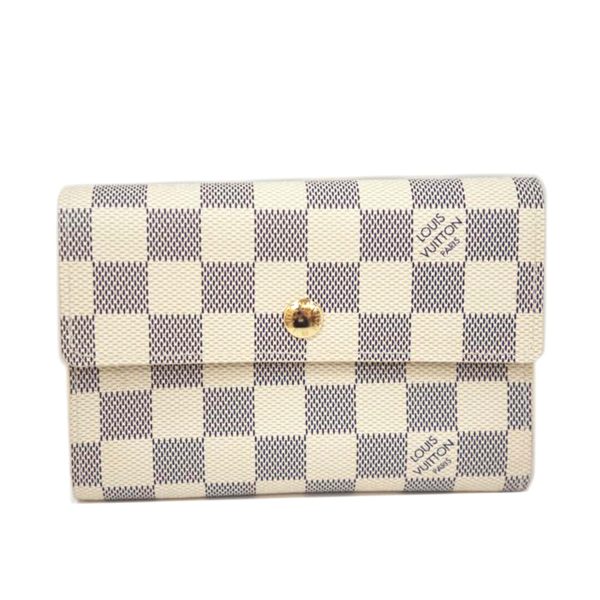 79351 1 Louis Vuitton Portefeuille Alexandra Wallet Damier Azur