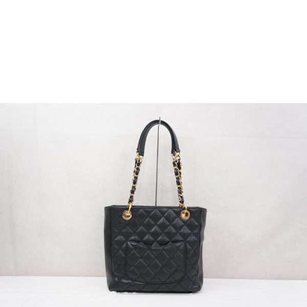 79362 2 Chanel PST Tote Bag Black