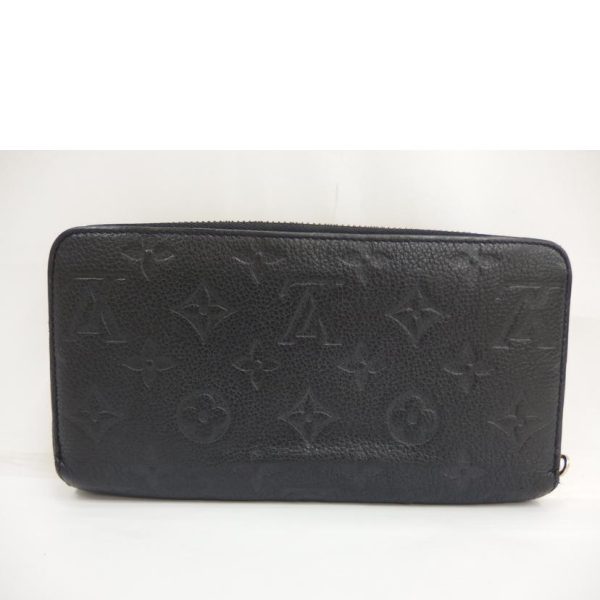 79521 2 Louis Vuitton Zippy Wallet Empreinte Noir