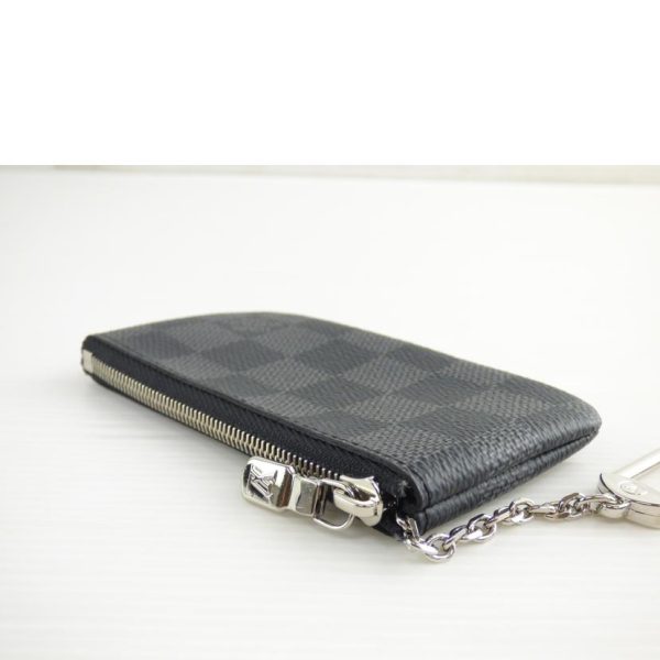 79544 3 Louis Vuitton Clé Pochette Damier Graphite Gray