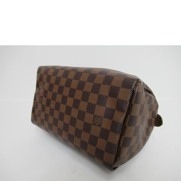 79693 3 Louis Vuitton Speedy 25 Damier Ebene Bag Brown