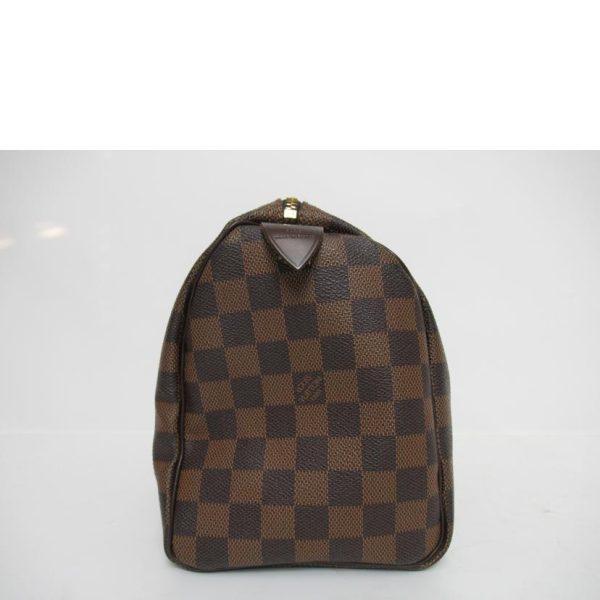 79693 4 Louis Vuitton Speedy 25 Damier Ebene Bag Brown