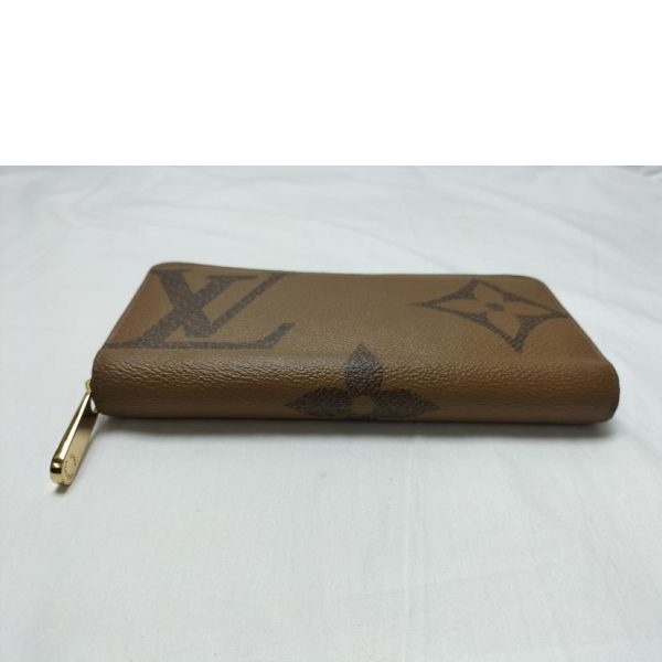 79703 4 Louis Vuitton Zippy Wallet Monogram Giant Reverse Brown