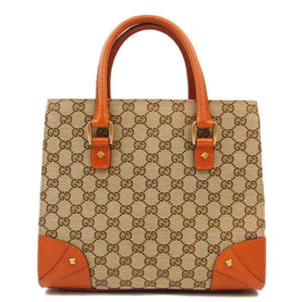 79719 1 Gucci GG Canvas Handbag Biege