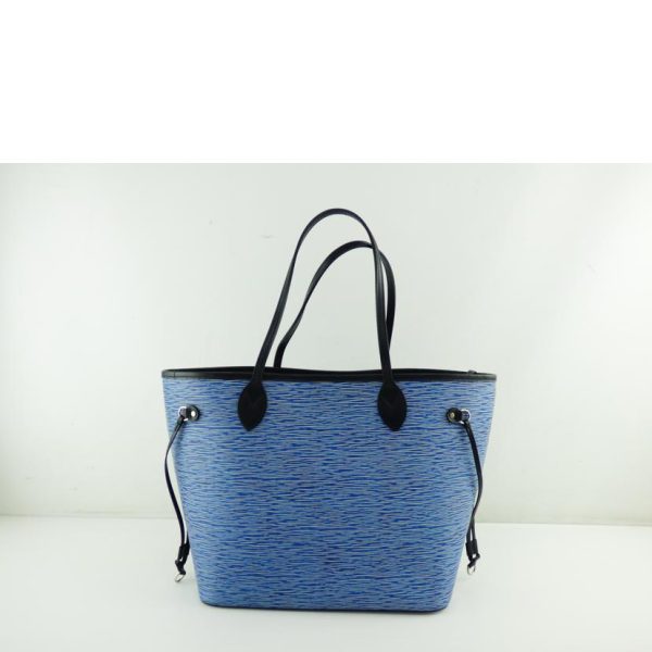 79740 2 Louis Vuitton Neverfull MM Tote Bag Epi Denim