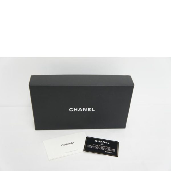 79794 6 CHANEL Deauville Zip Wallet Beige