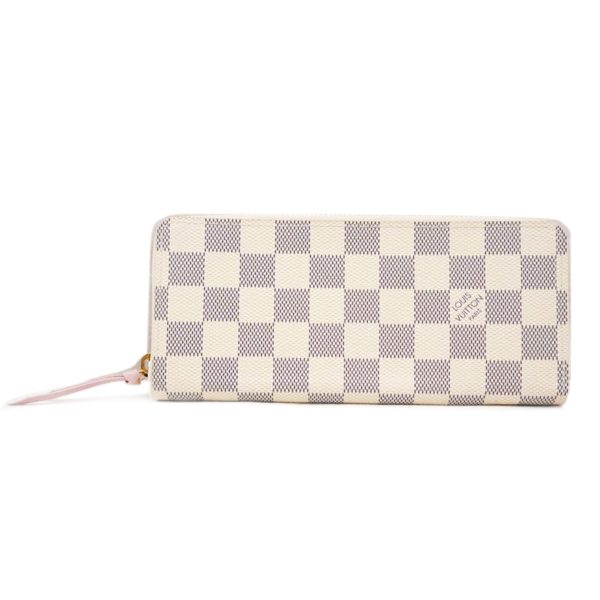 79829 1 Louis Vuitton Portefeuille Clemence Azur Wallet Rose Ballerine Pink