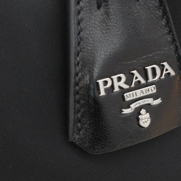 79976 9 Prada Tessuto Nylon Tote Black