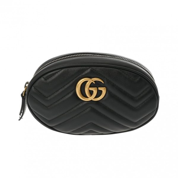 800000124197000 1 Gucci GG Marmont Belt Bag Black