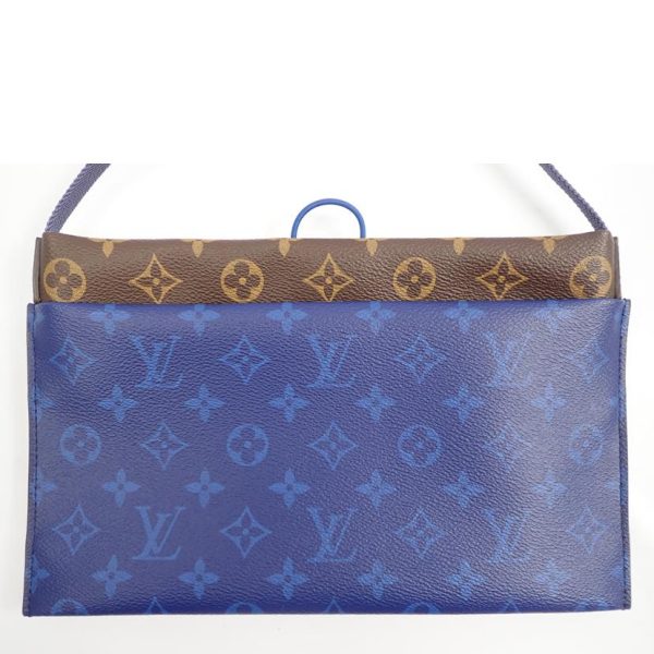 80029 2 Louis Vuitton Sacoche Shoulder Bag Pacific