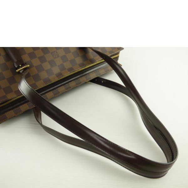 80116 4 Louis Vuitton Chelsea Damier Ebene Handbag Brown