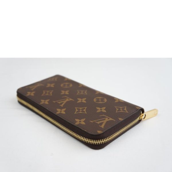 80170 3 Louis Vuitton Zippy Wallet Monogram Brown