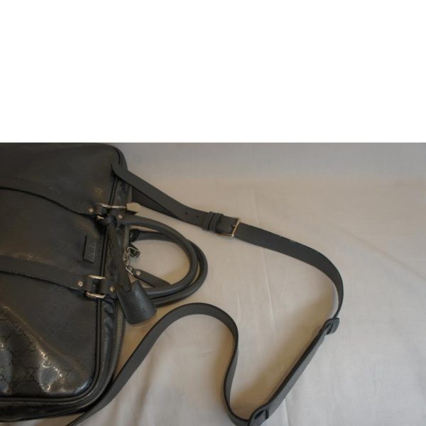 80203 4 Gucci GG Implement 2WAY Bag Silver