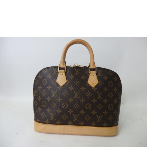 80224 2 Louis Vuitton Alma Monogram Handbag Brown