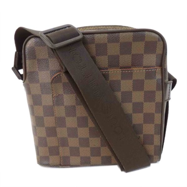 80255 1 Louis Vuitton Olaf PM Damier Shoulder Bag Brown