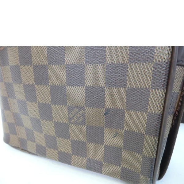 80255 8 Louis Vuitton Olaf PM Damier Shoulder Bag Brown