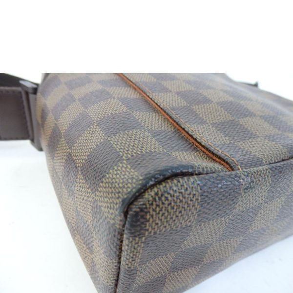 80255 9 Louis Vuitton Olaf PM Damier Shoulder Bag Brown