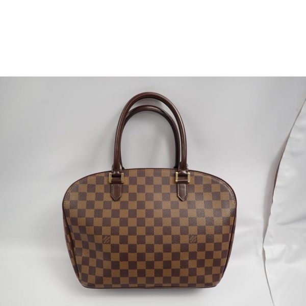 80265 2 Louis Vuitton Saria Damier Tote Bag Brown