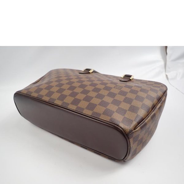 80265 3 Louis Vuitton Saria Damier Tote Bag Brown