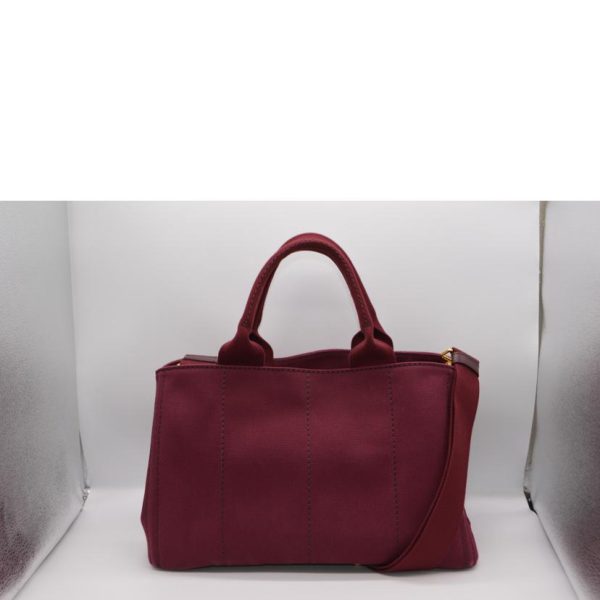 80363 2 Prada Kanapa MM Tote Amarant