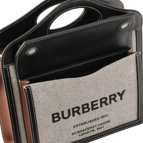 8039363 6 BURBERRY Pocket Bag Mini Black