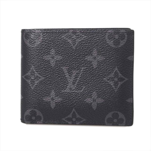 80427 1 Louis Vuitton Marco Wallet Monogram Eclipse Black