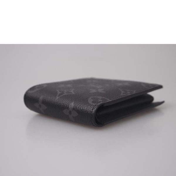 80427 3 Louis Vuitton Marco Wallet Monogram Eclipse Black