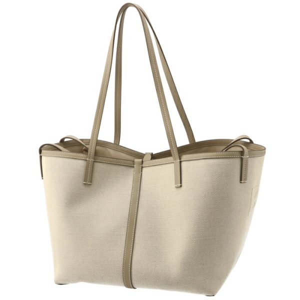 8043104 2 BURBERRY Canvas Tote Bag Horseferry Biege