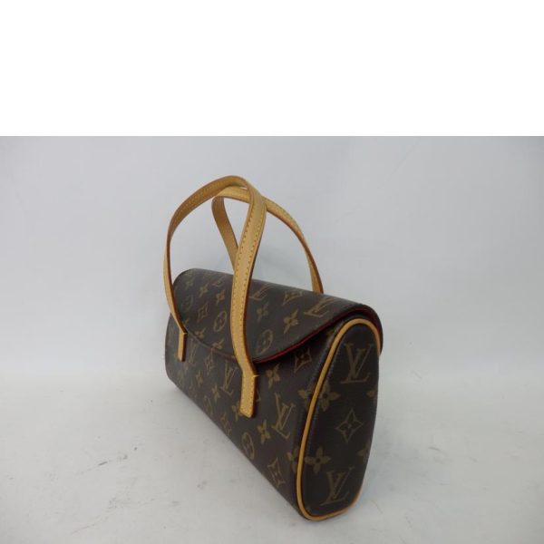 80460 3 Louis Vuitton Sonatine Monogram Clutch Bag Brown