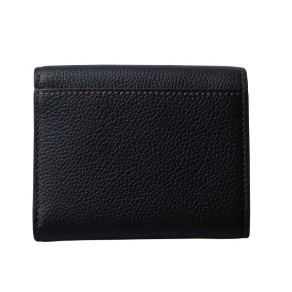 8049217 2 BURBERRY Tri fold Wallet TB Black