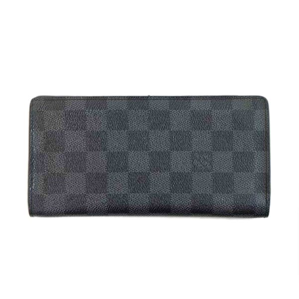 80497 1 Louis Vuitton Portefeuil Brazza Damier Wallet Graphite