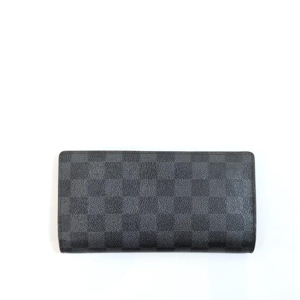 80497 2 Louis Vuitton Portefeuil Brazza Damier Wallet Graphite