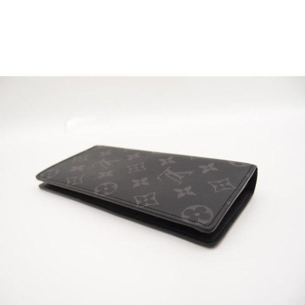 80505 3 Louis Vuitton Brazza Wallet Monogram Eclipse