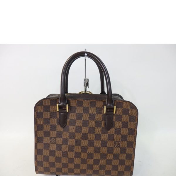 80514 2 Louis Vuitton Triana Bag Damier Ebene Brown