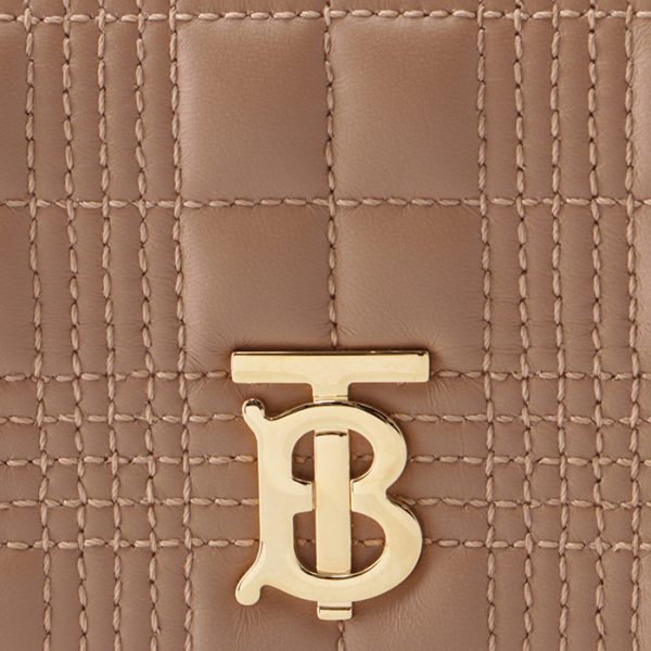 8054377 3 BURBERRY Long Wallet Quilted Lambskin Beige