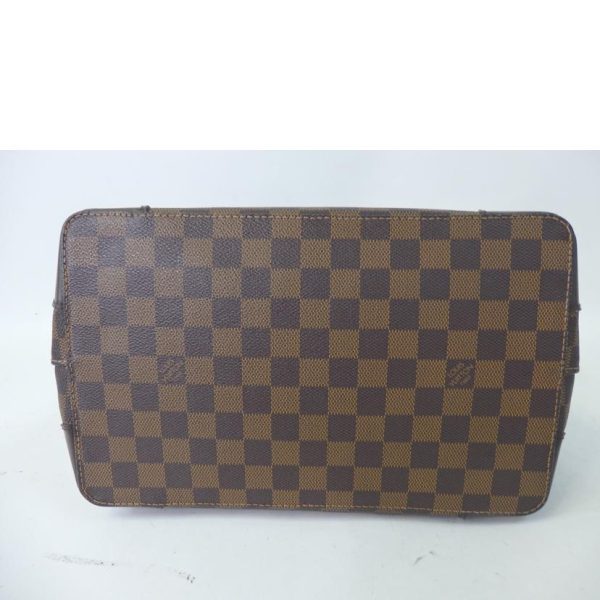 80545 4 Louis Vuitton Hampstead PM Damier Ebene Tote Bag Brown