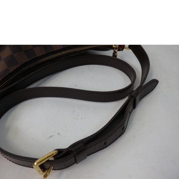 80576 5 Louis Vuitton Bloomsbury PM Damier Ebene Crossbody Bag Brown