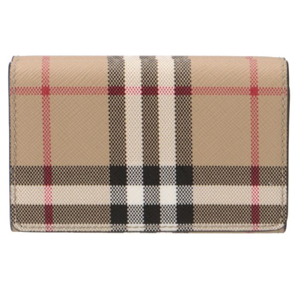 8058470 2 BURBERRY Tri fold Wallet Vintage Check Small