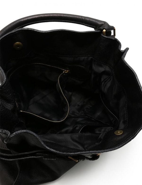 806033002036 5 Burberry Leather Handbag Black