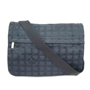 80606 1 Louis Vuitton Eclipse Saumur Messenger Shoulder Bag Black