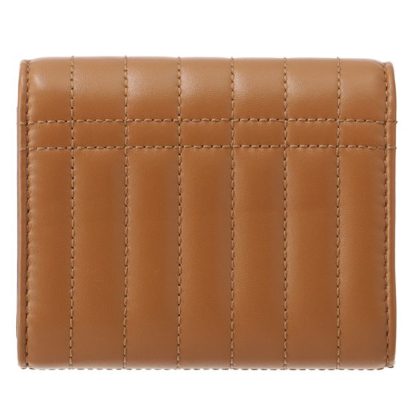 8062376 2 BURBERRY Tri fold Wallet Quilted Laura Brown