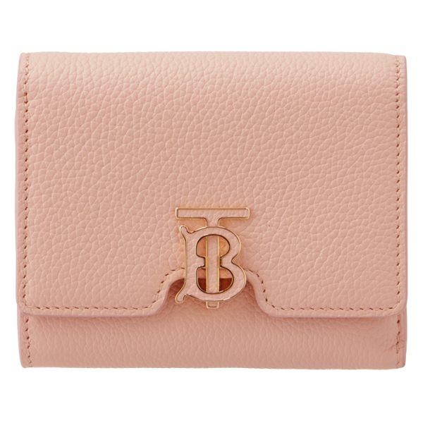 8062383 1 BURBERRY Tri fold Wallet TB Pink